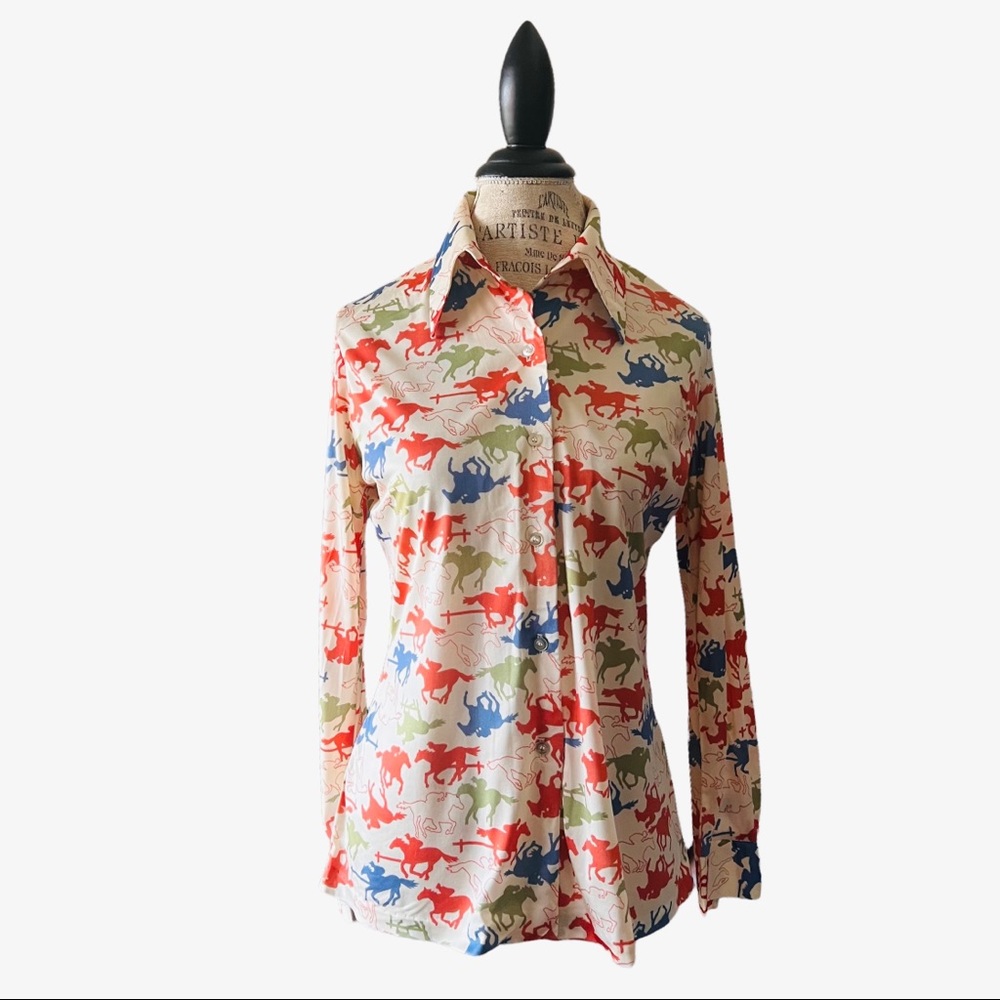 Vintage Horse Racing Shirt
